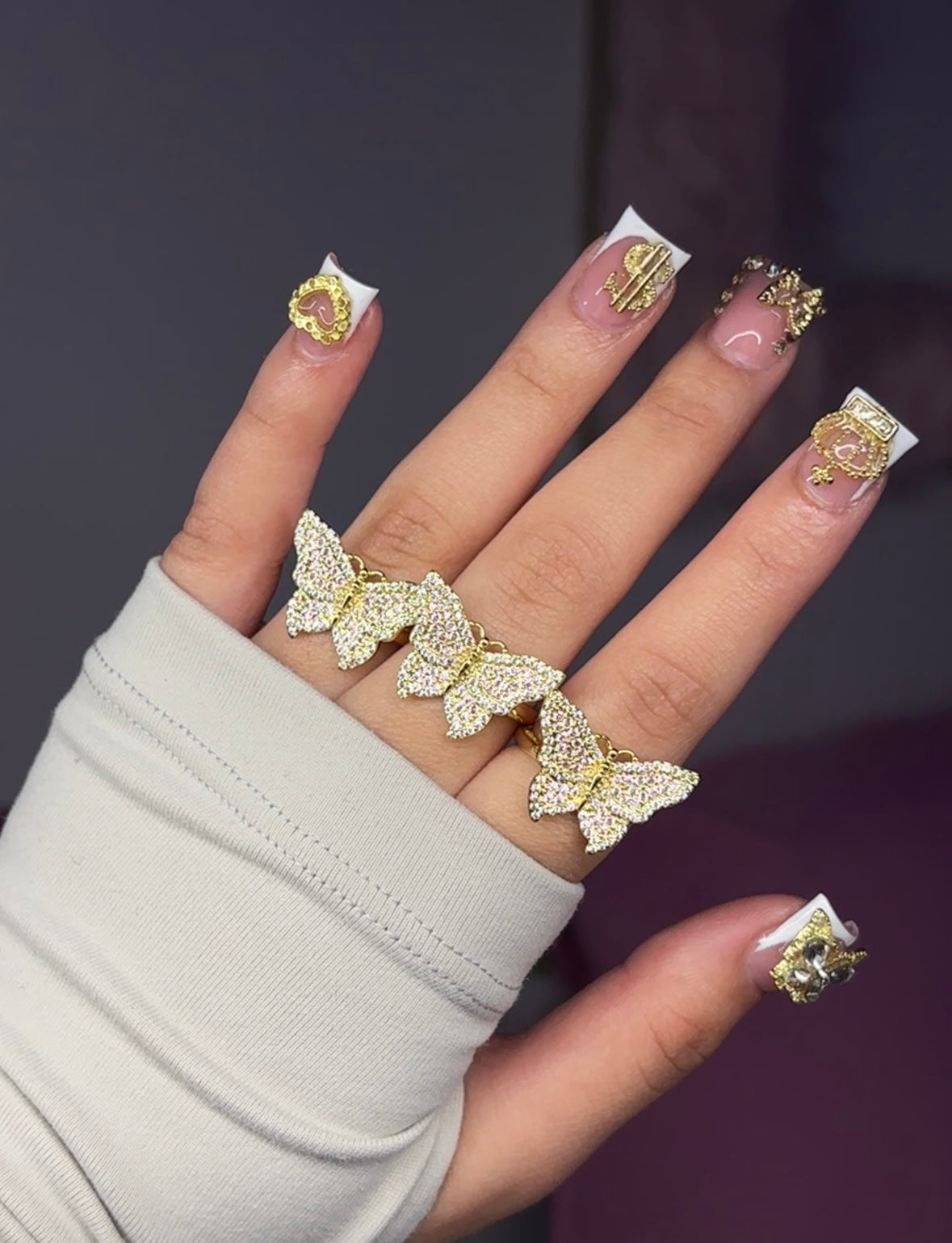 BUTTERFLY DMND RING