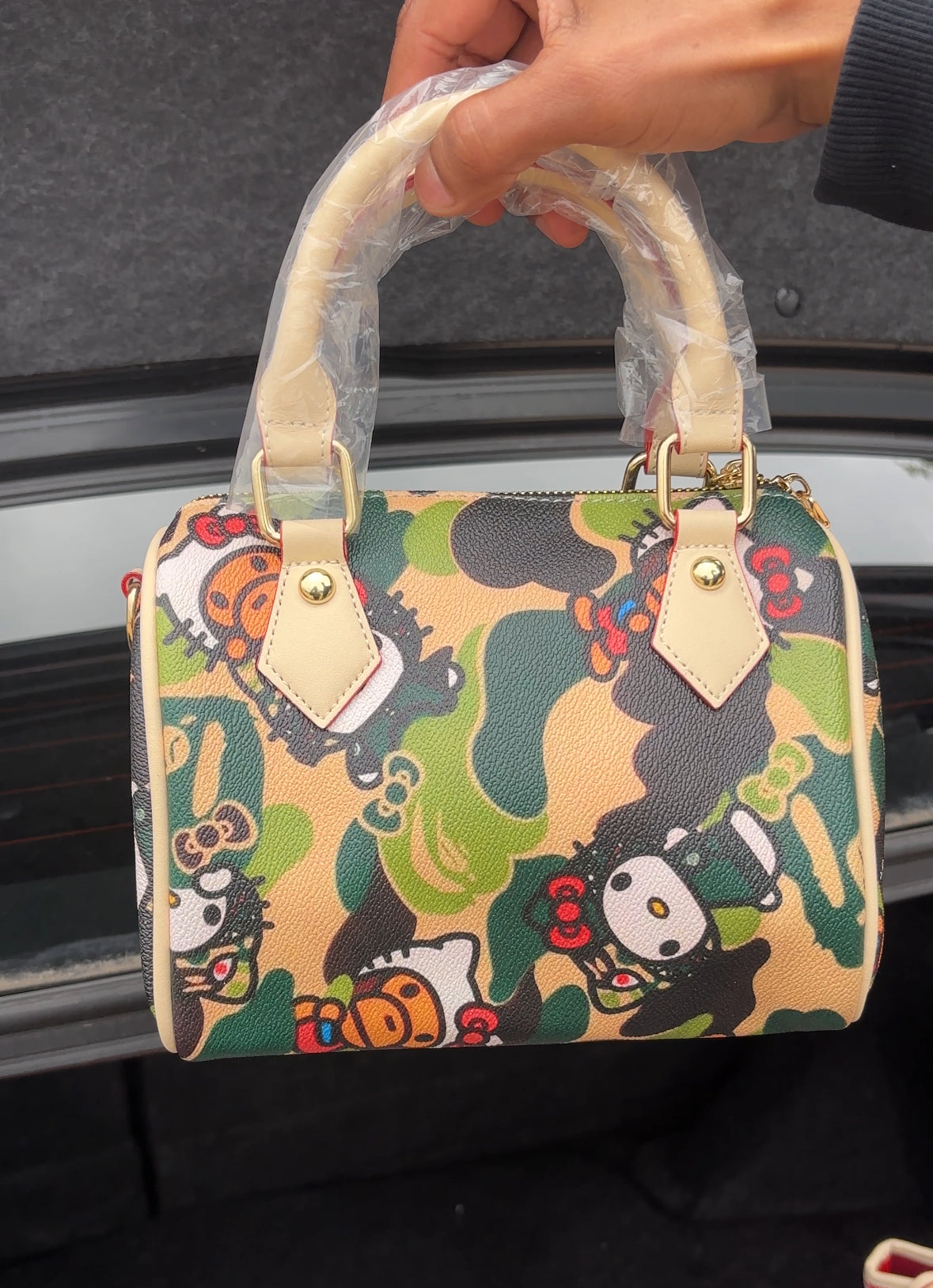 CAMO HK PILLOW BAG