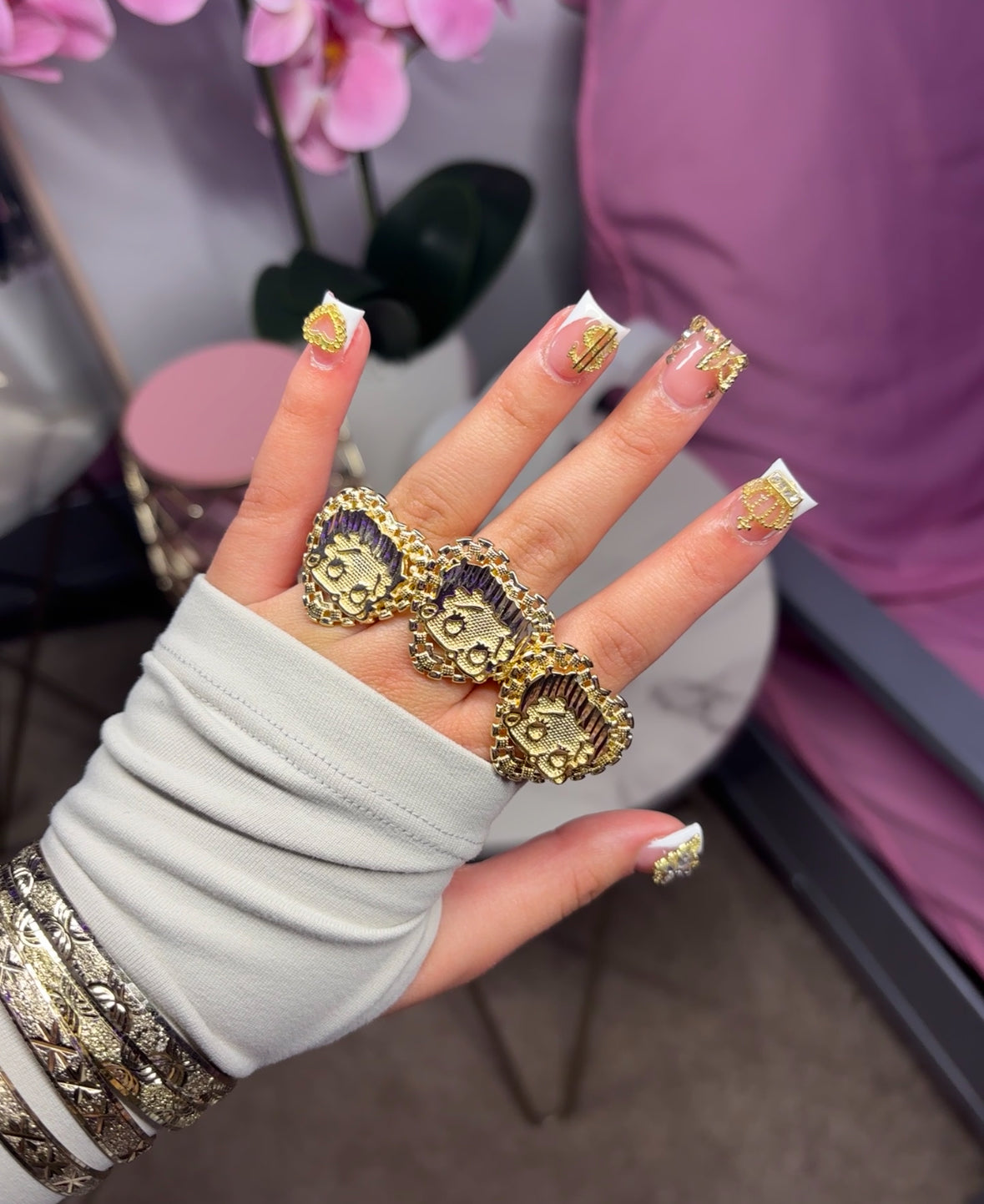 BETTY BOO ROLEX RING