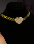 HEART ROLEX NECKLACE