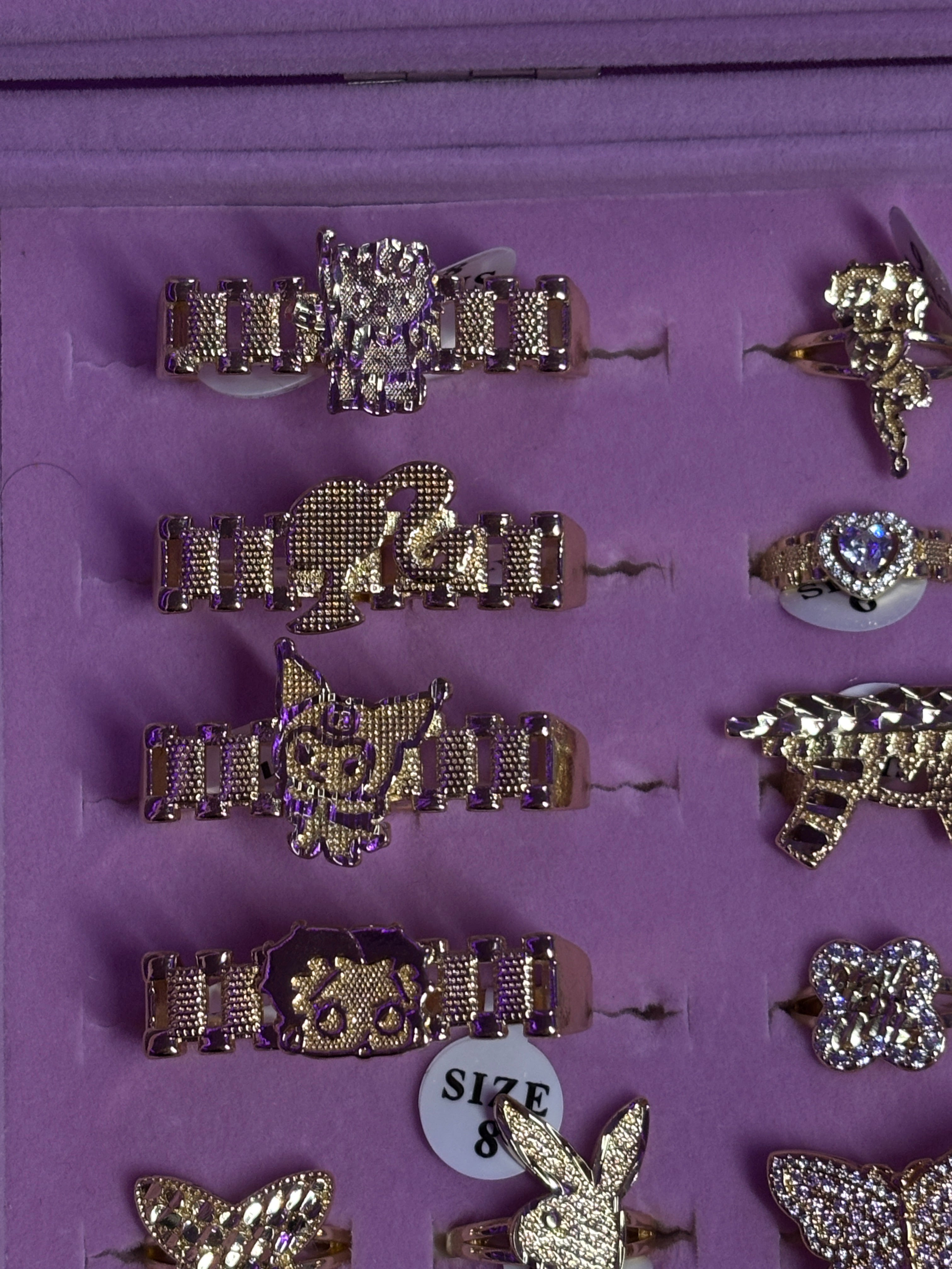 2 FINGER RINGS