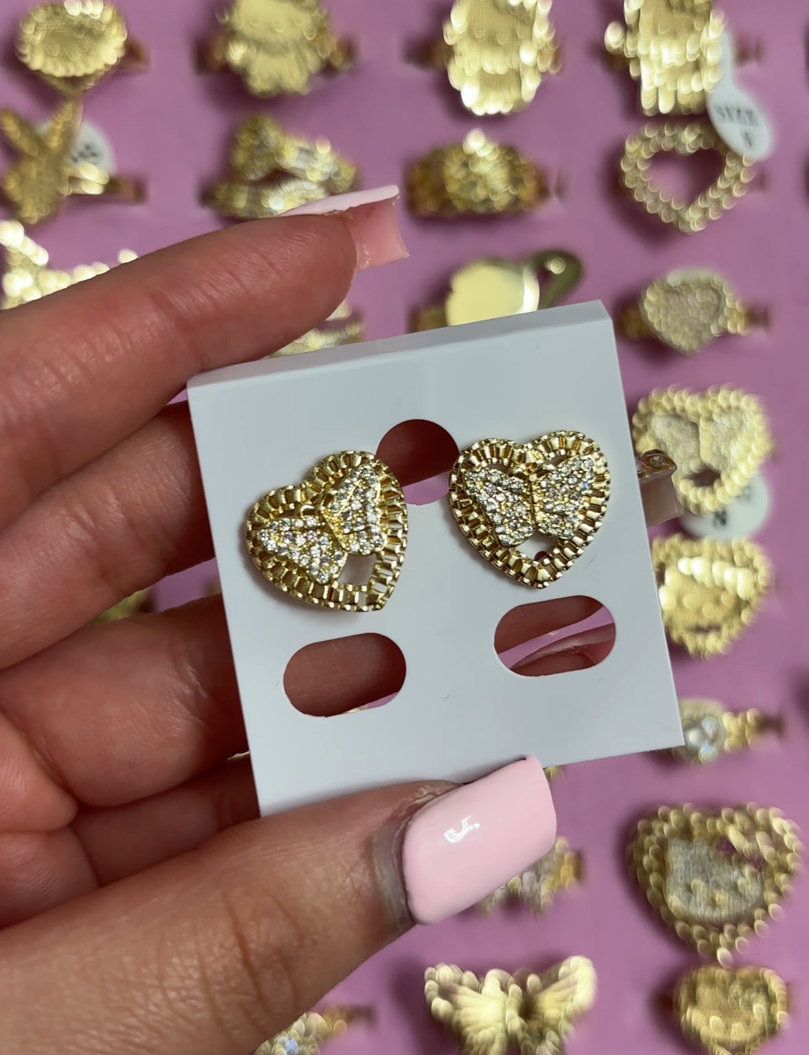 BUTTERFLY ROLEX EARRINGS