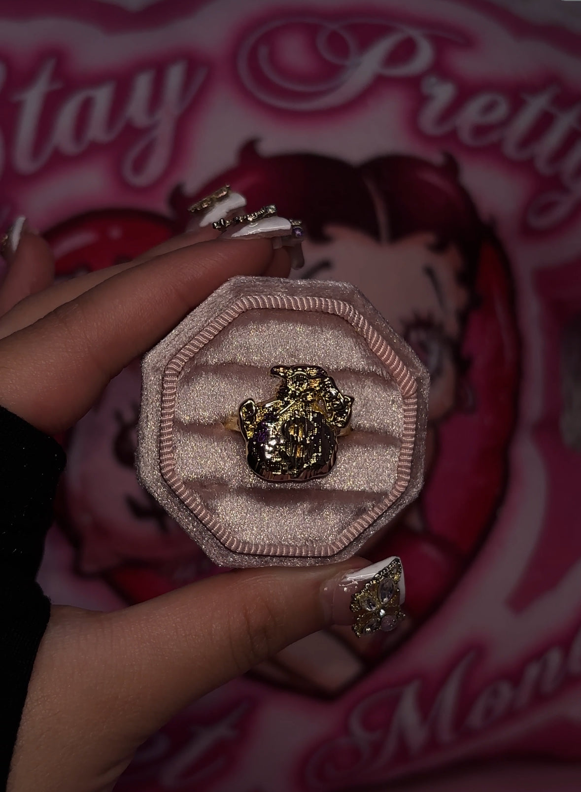 MONEY BAG RING