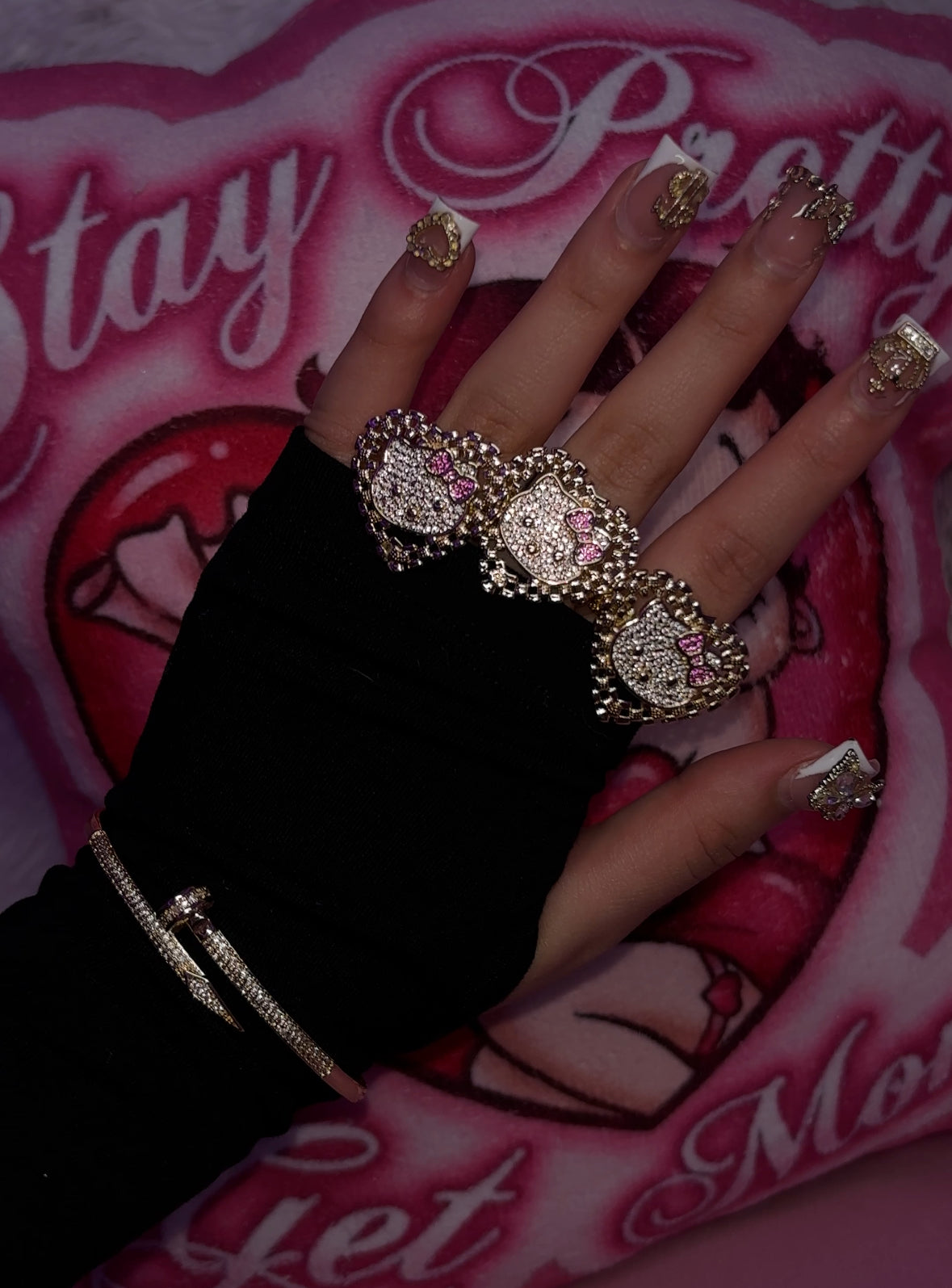 ROLEX PINK HK RING