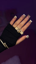 WORLD IS YOURS 2 FINGER RING