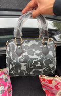 GRAY BLACK BAPE PILLOW BAG