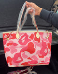 PINK BAPE TOTE