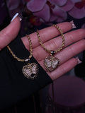 ROLEX HRT BUTTERFLY NECKLACE
