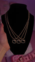 HK OPEN HEAD NECKLACE