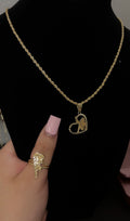 HEART BETTY BOOP NECKLACE