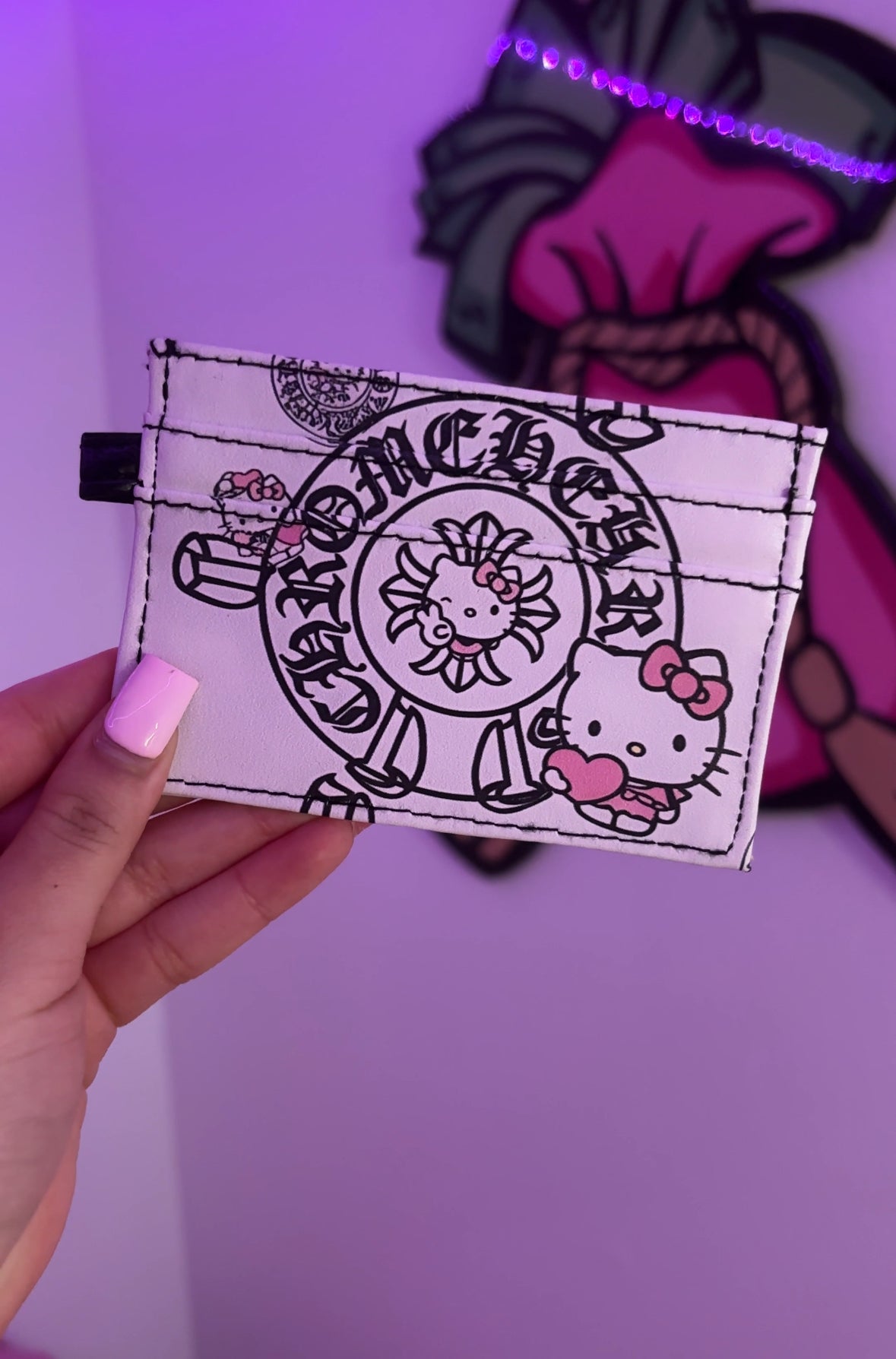 HK CHROME CARD HOLDER