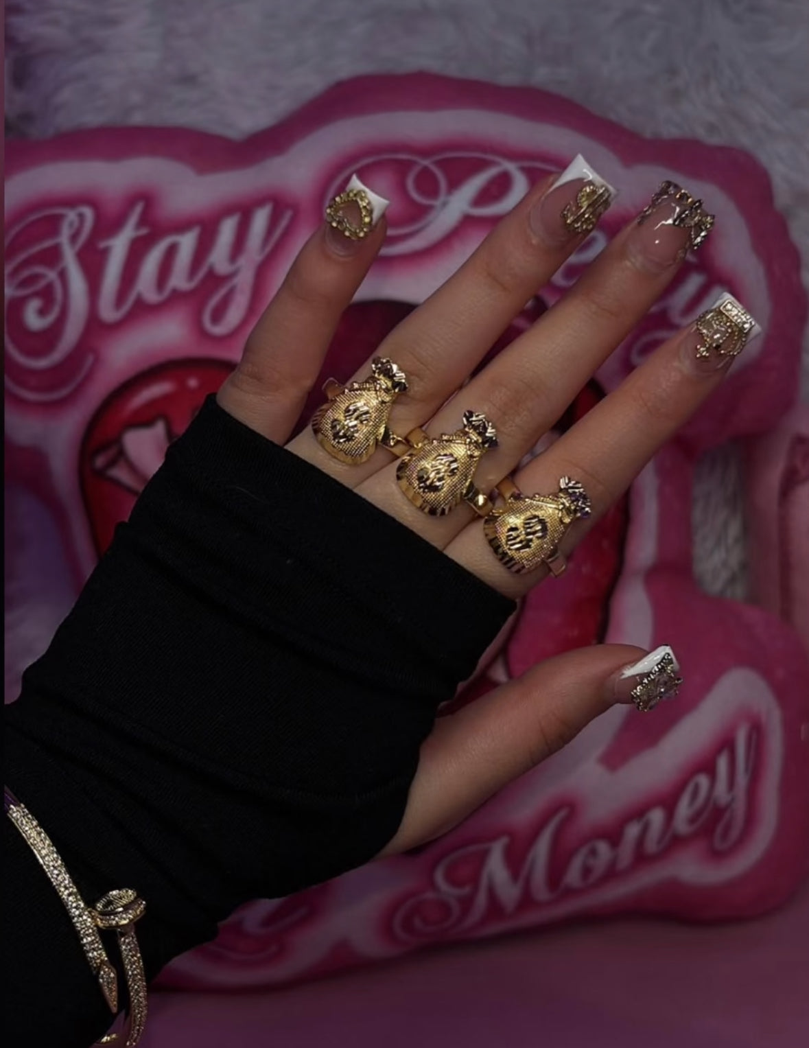 MONEY BAGG RING
