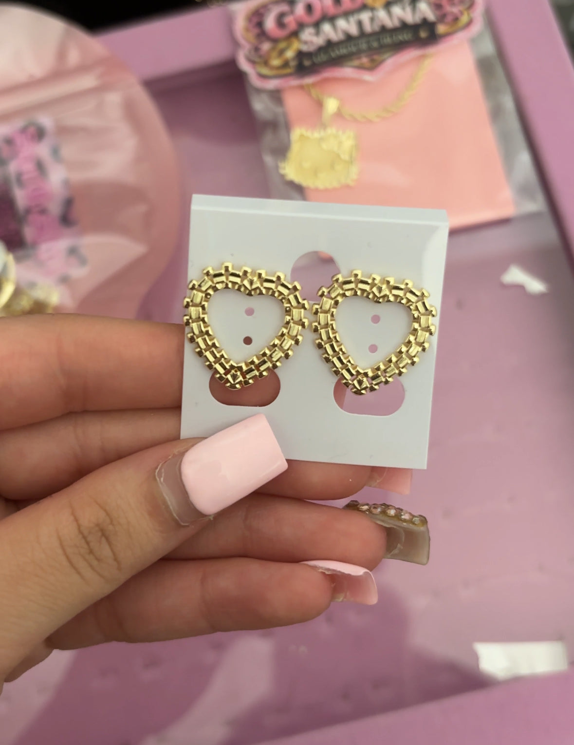 BIG ROLEX HRT EARRINGS