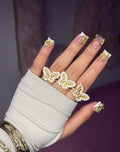 BUTTERFLY NUGGET RING