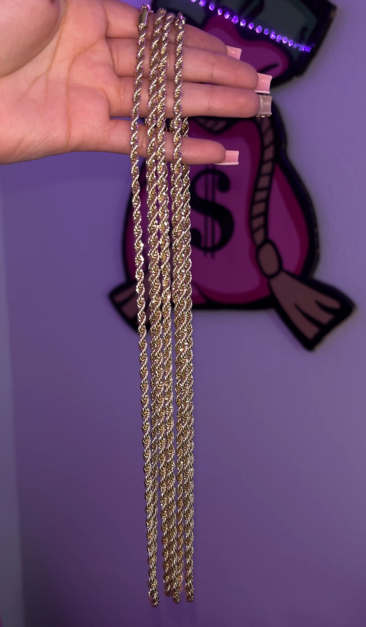 4mm ROPE CHAIN