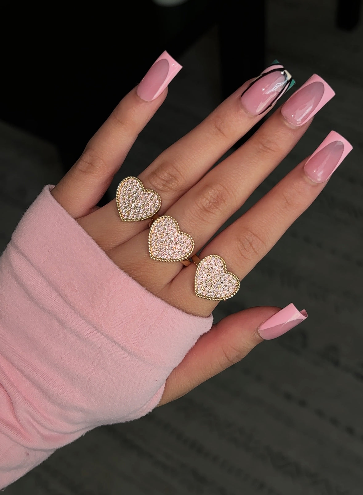 DMND PINK RING