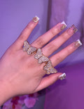 DMND BUTTERFLY RING (BIG)