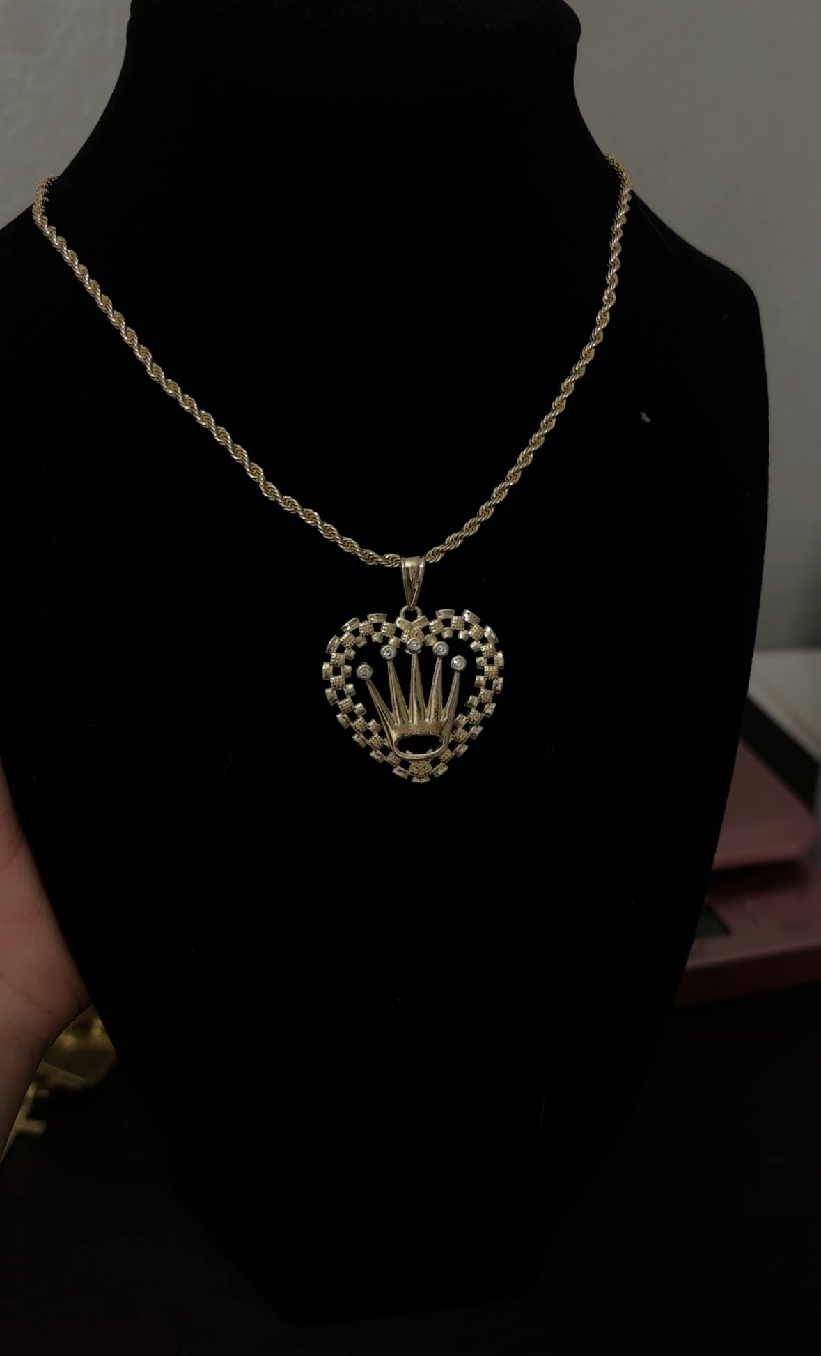 ROLEX CROWN NECKLACE