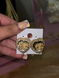 ROLEX BETTY BOOP HRT EARRINGS