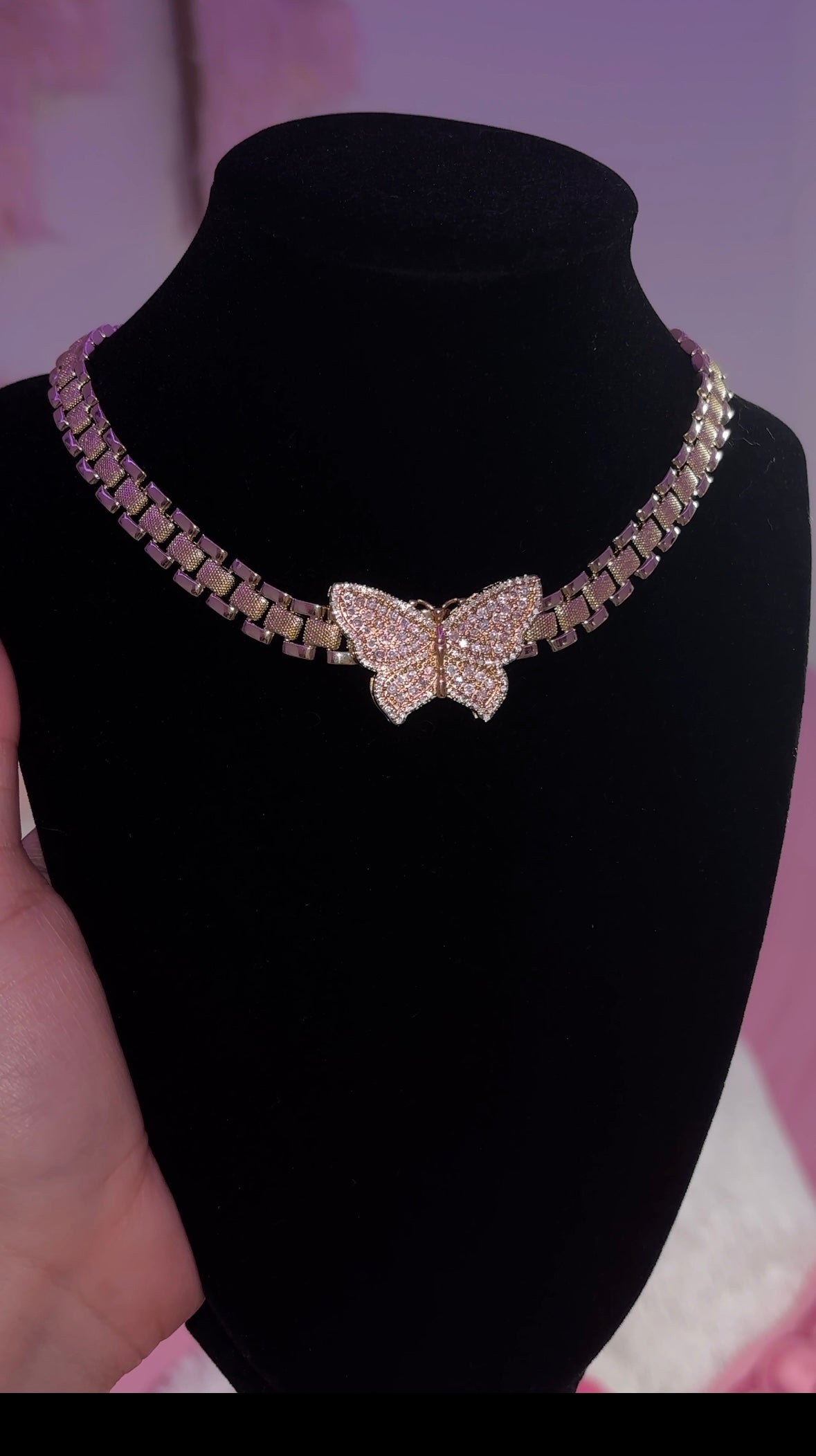 NEW ROLEX BUTTERFLY CHAIN