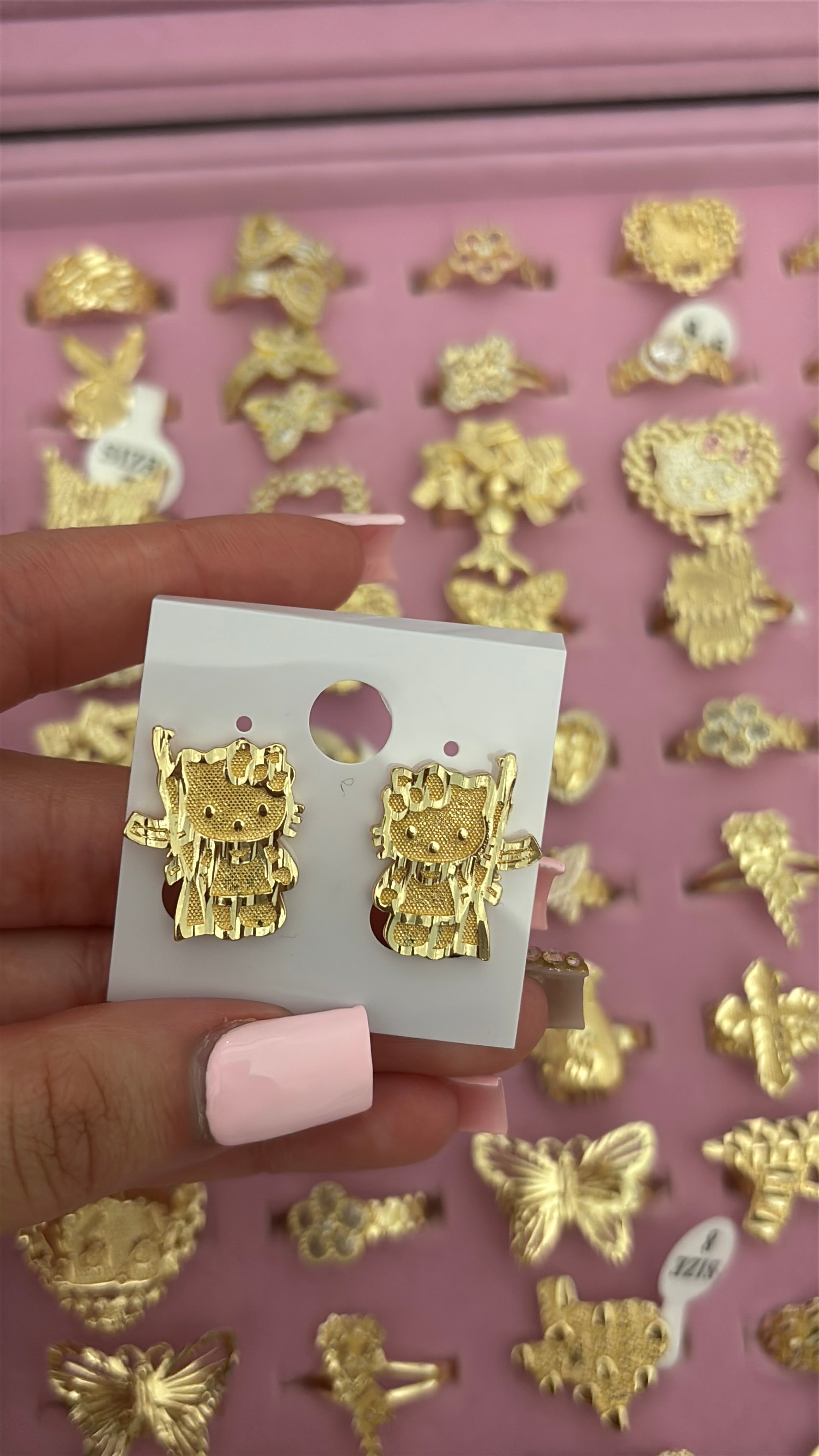 HK AK EARRINGS