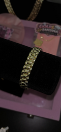 GOLD ROLEX BRACELET